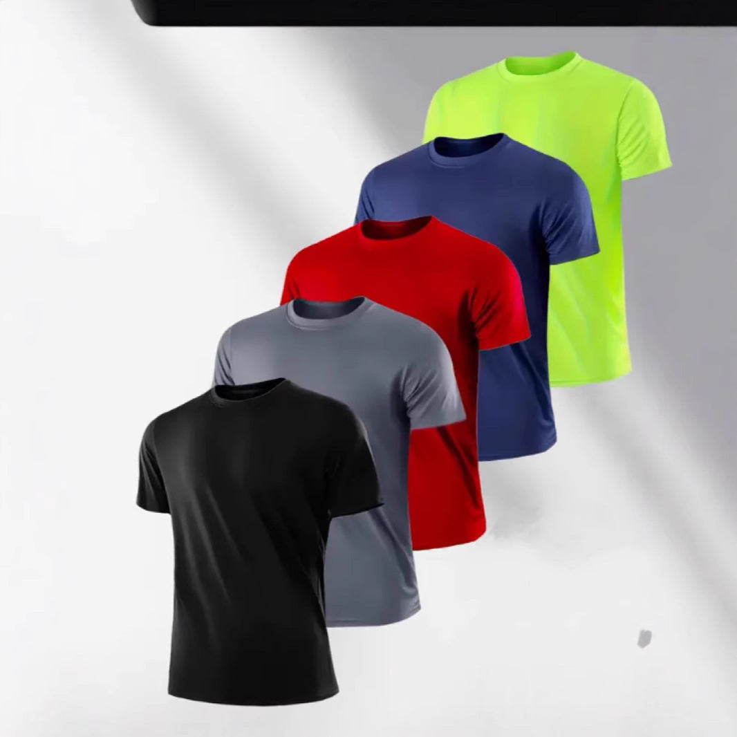 Camiseta Casual de Verano para Hombre | Manga Corta y Cuello Redondo