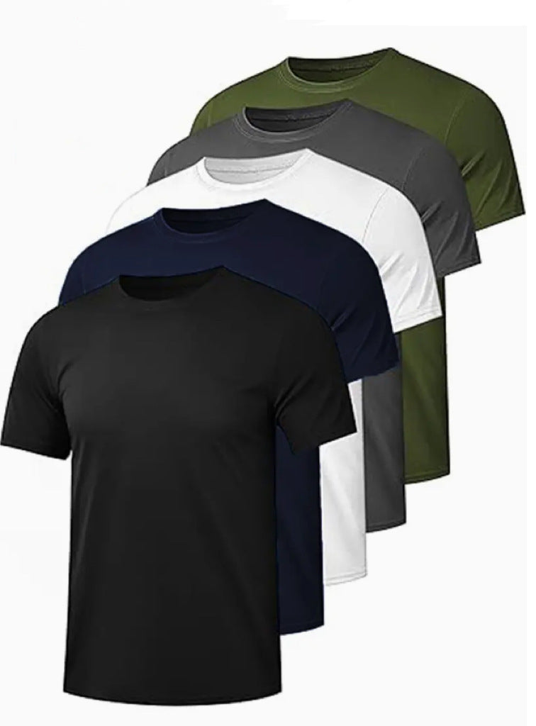 Camiseta Casual de Verano para Hombre | Manga Corta y Cuello Redondo