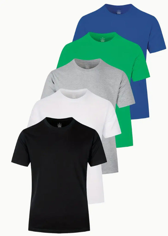 Camiseta Casual de Verano para Hombre | Manga Corta y Cuello Redondo