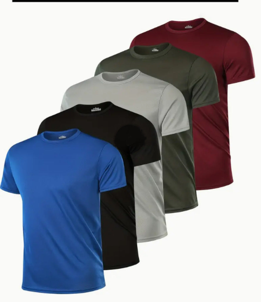 Camiseta Casual de Verano para Hombre | Manga Corta y Cuello Redondo